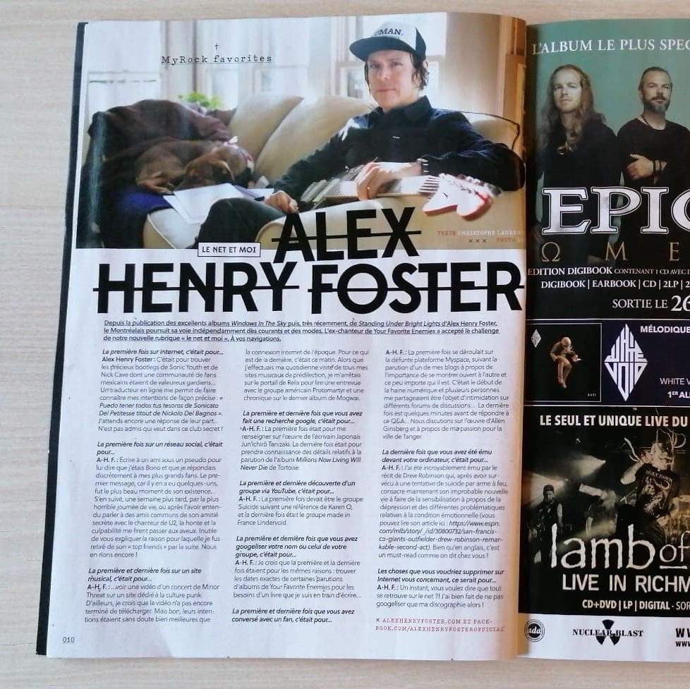 Interview for MyRock Magazine | Alex Henry Foster & The Long Shadows